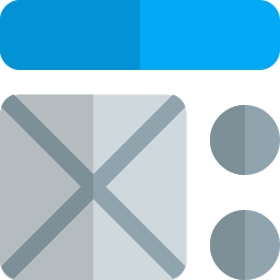 Square layout icon