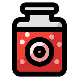 Eye jar icon