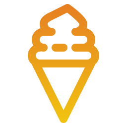 Ice cream cone icon