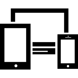 diseño receptivo para pantallas modernas icono