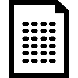 symbol dokumentu ikona