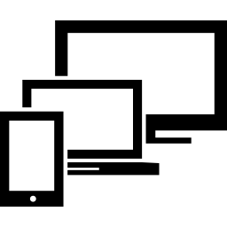 Screens modern variety icon