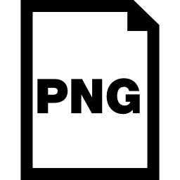 símbolo de documento de imagen png icono
