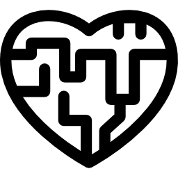 labirinto de amor Ícone