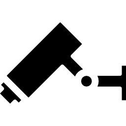 Surveillance video camera icon