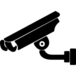 Surveillance video camera icon