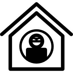nadzór domowy ikona