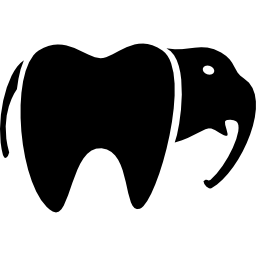 logotipo de hathi dental icono