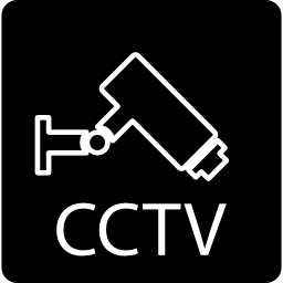 bewakingsvideocamerasysteem icoon