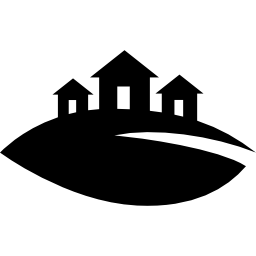 leaf hill huizen-logo icoon