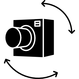 câmera fotográfica de vigilância Ícone