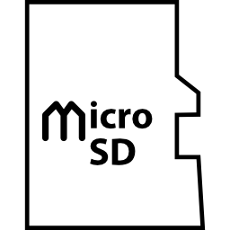 Micro SD card icon
