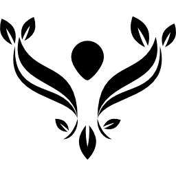 diseño floral icono