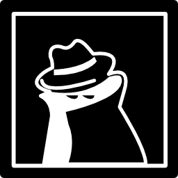 Surveillance robber picture icon