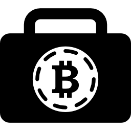 bolsa bitcoin icono