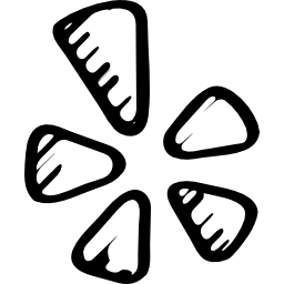 logotipo do yelp esboçado Ícone