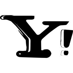 yahoo geschetst logo icoon