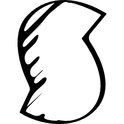 boceto del logo de soundhound icono