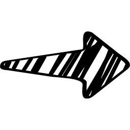 Right arrow sketch icon