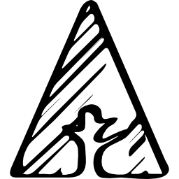 logotipo esboçado da forrst Ícone