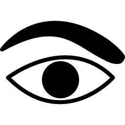 Eye watching icon
