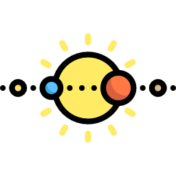 sistema solare icona