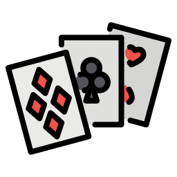gioco di poker icona