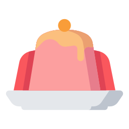 Jelly dessert icon