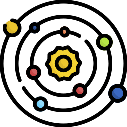 sistema solar icono