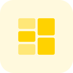 quadratische blöcke icon