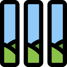 vertikale position icon