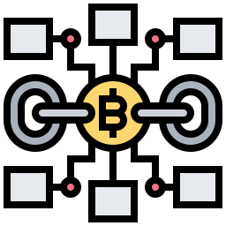 blockchain icona