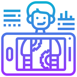 robotique Icône