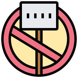 prohibido icono