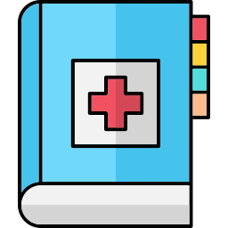 Medical book icon
