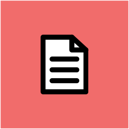document texte Icône