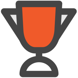 Championship trophy icon