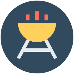 BBQ grill icon