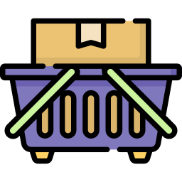 cesta de la compra icono