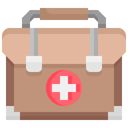 First aid kit icon