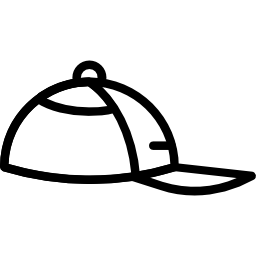 casquette de baseball Icône