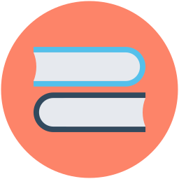 Book stack icon