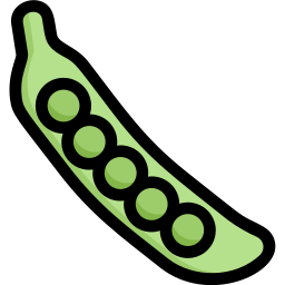 grüne erbse icon