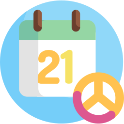 Peace day icon