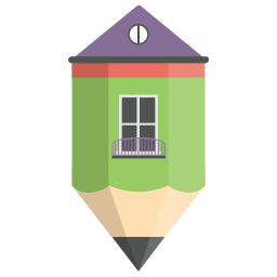 Home plan icon