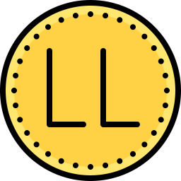 Ливанский фунт иконка