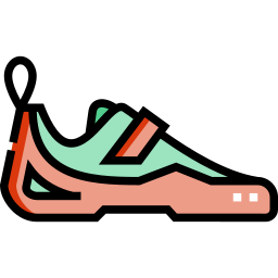 Climbing shoes icon