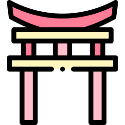 puerta torii icono