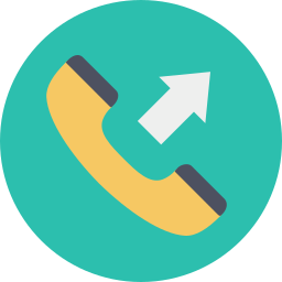 Outgoing call icon