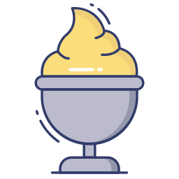 Чашка мороженого иконка